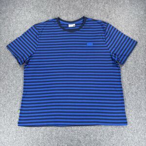 IKEA Hej Striped T-Shirt Blue Black Straight Blue Men’s XXL 2XL